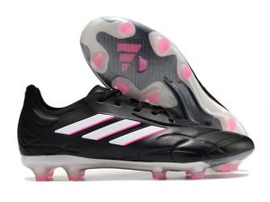 Botas de fútbol adidas Copa Pure.1 FG Negro Zero Met Equipo Rosa