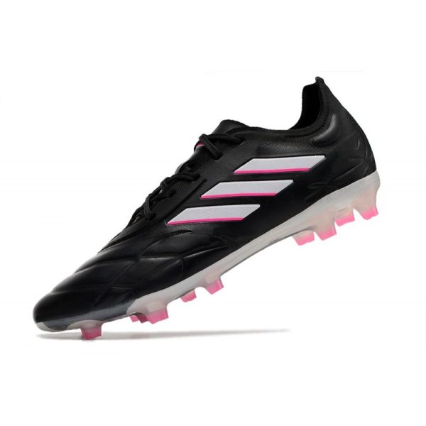 Botas de fútbol adidas Copa Pure.1 FG Negro Zero Met Equipo Rosa