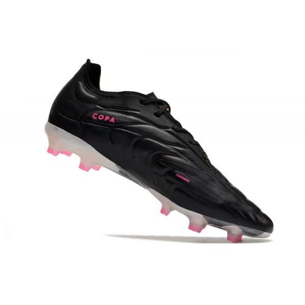 Botas de fútbol adidas Copa Pure.1 FG Negro Zero Met Equipo Rosa