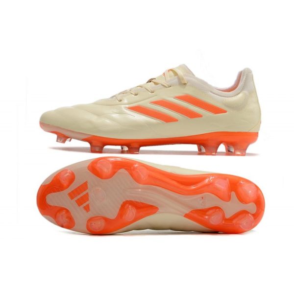 Botas de fútbol adidas Copa Pure.1 FG Off Blanco Equipo Solar Naranja - Imagen 3
