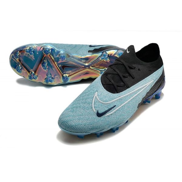 Botines Nike Phantom GX Elite FG Azul Negro
