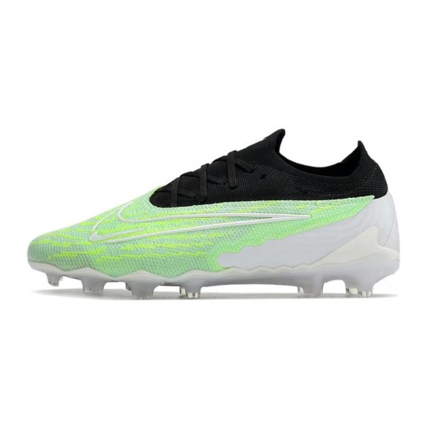 Botines Nike Phantom GX Elite FG Blanco Verde Negro