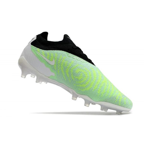 Botines Nike Phantom GX Elite FG Blanco Verde Negro