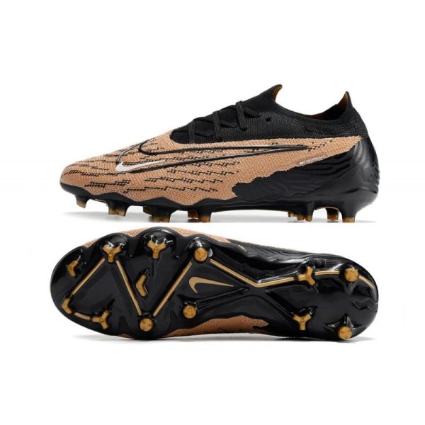 Botines Nike Phantom GX Elite FG Marron Negro