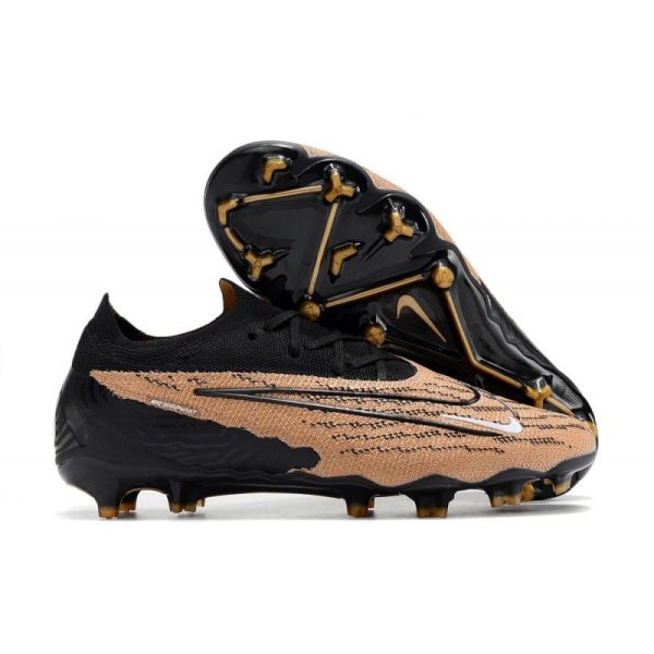 Botas de Fútbol Nike Phantom GX Elite FG Marron Negro