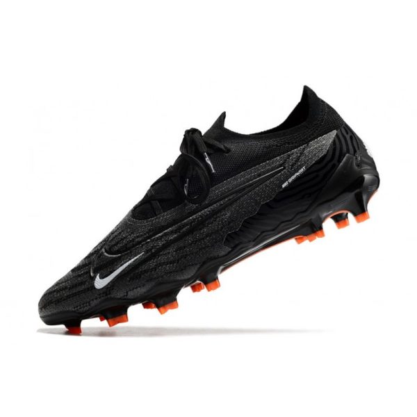 Botines Nike Phantom GX Elite FG Negro Cumbre Blanco Dk Gris Humo