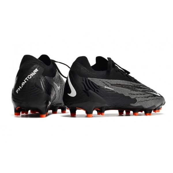 Botines Nike Phantom GX Elite FG Negro Cumbre Blanco Dk Gris Humo