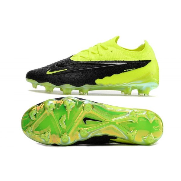 Botines Nike Phantom GX Elite FG Negro Verde