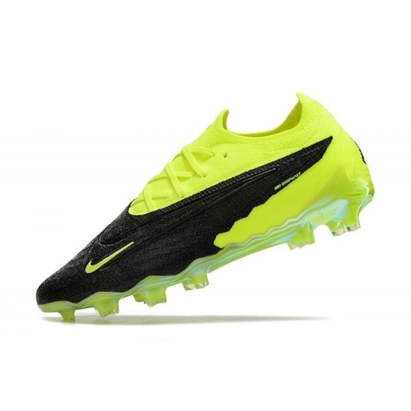 Botines Nike Phantom GX Elite FG Negro Verde
