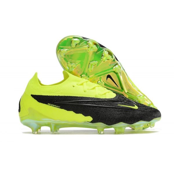 Botas de Fútbol Nike Phantom GX Elite FG Negro Verde