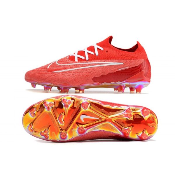 Botines Nike Phantom GX Elite FG Rojo Blanco