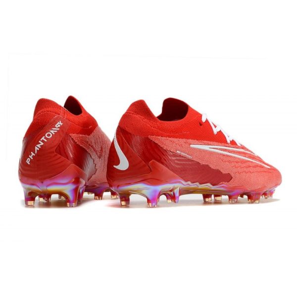 Botines Nike Phantom GX Elite FG Rojo Blanco