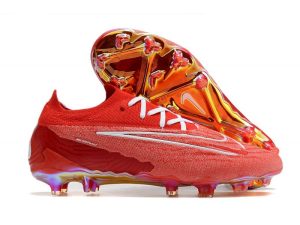 Botas de Fútbol Nike Phantom GX Elite FG Rojo Blanco