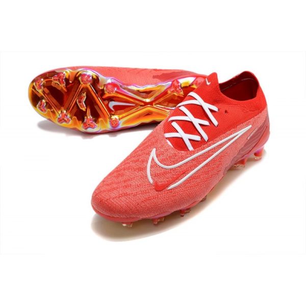 Botines Nike Phantom GX Elite FG Rojo Blanco