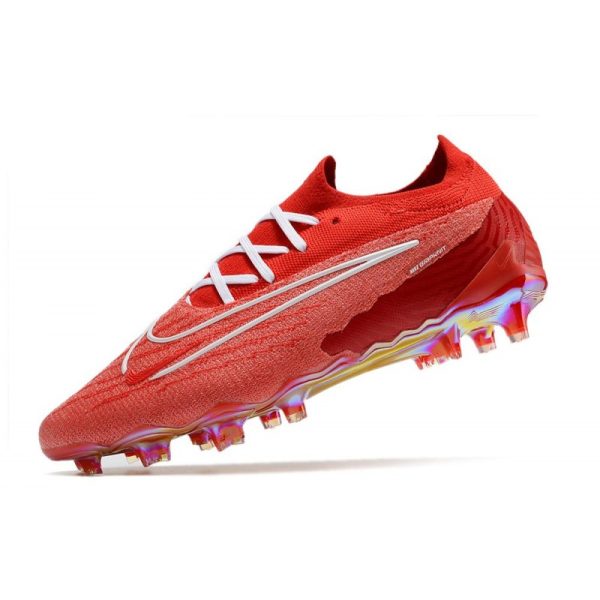 Botines Nike Phantom GX Elite FG Rojo Blanco
