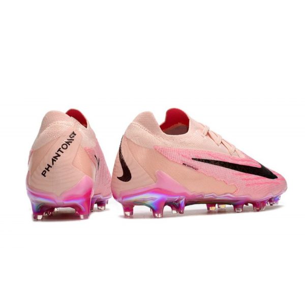 Botines Nike Phantom GX Elite FG Rosa Negro