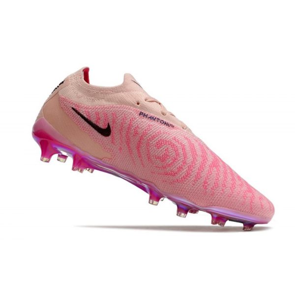 Botines Nike Phantom GX Elite FG Rosa Negro