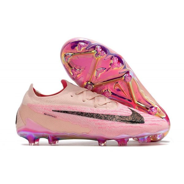 Botas de Fútbol Nike Phantom GX Elite FG Rosa Negro