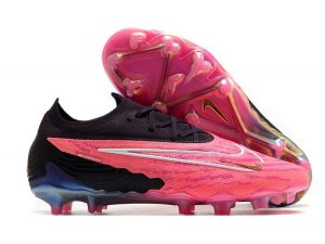 Botas de Fútbol Nike Phantom GX Elite FG Rosa Negro