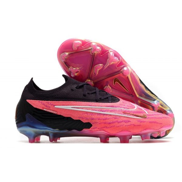 Botas de Fútbol Nike Phantom GX Elite FG Rosa Negro