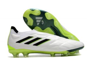 Botas de Fútbol adidas Copa Pure+ FG Blanco Negro Limón Lúcido