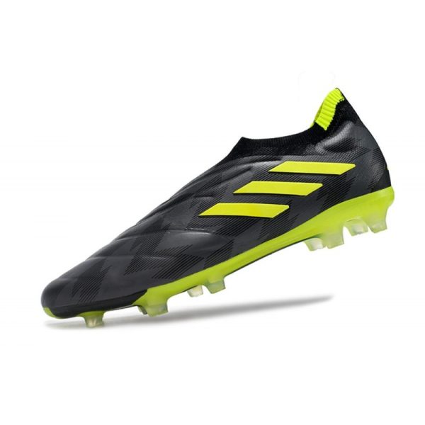 Botines adidas Copa Pure+ FG Negro Verde