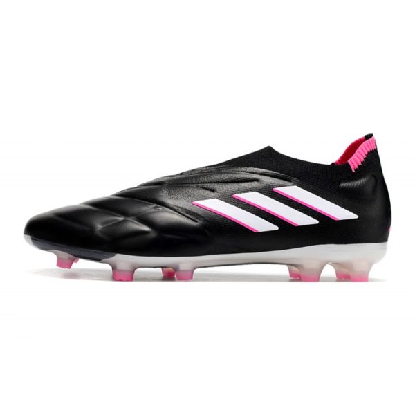 Botines adidas Copa Pure+ FG Negro Zero Met Equipo Rosa
