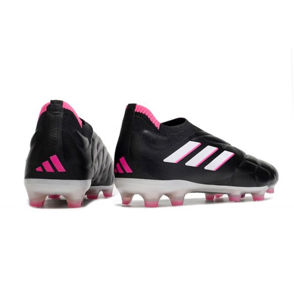 Botines adidas Copa Pure+ FG Negro Zero Met Equipo Rosa