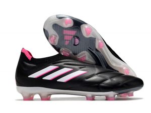 Botas de Fútbol adidas Copa Pure+ FG Negro Zero Met Equipo Rosa