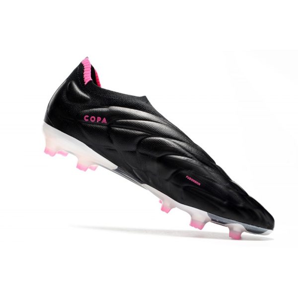 Botines adidas Copa Pure+ FG Negro Zero Met Equipo Rosa