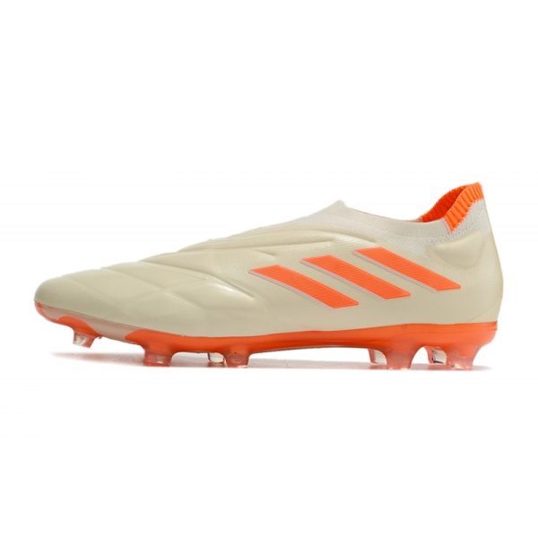 Botines adidas Copa Pure+ FG Off Blanco Equipo Solar Naranja