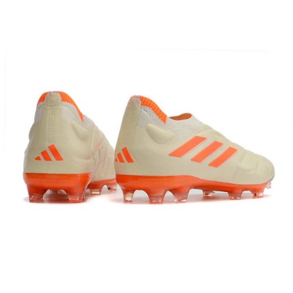 Botines adidas Copa Pure+ FG Off Blanco Equipo Solar Naranja