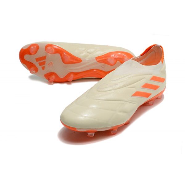 Botines adidas Copa Pure+ FG Off Blanco Equipo Solar Naranja