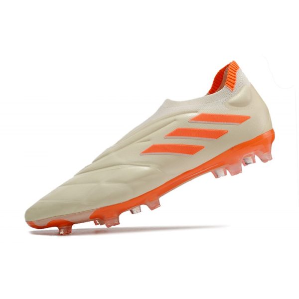 Botines adidas Copa Pure+ FG Off Blanco Equipo Solar Naranja