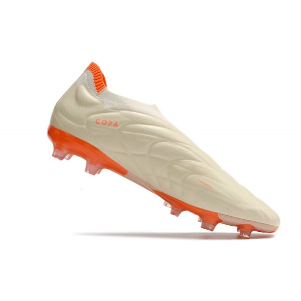 Botines adidas Copa Pure+ FG Off Blanco Equipo Solar Naranja