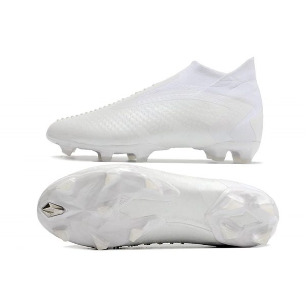 Botines adidas Predator Accuracy + FG Blanco