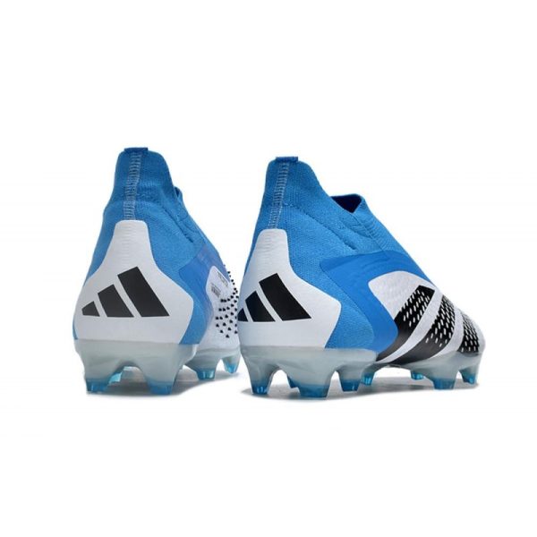 Botines adidas Predator Accuracy + FG Blanco Aul Negro