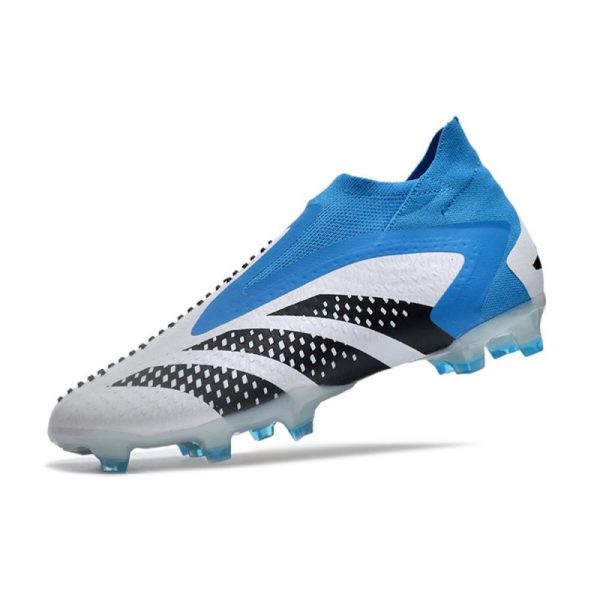 Botines adidas Predator Accuracy + FG Blanco Aul Negro