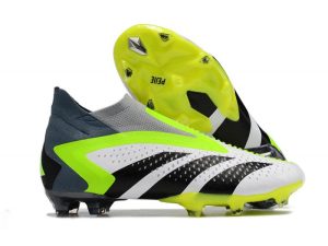 Botas de Fútbol adidas Predator Accuracy + FG Blanco Negro Limón Lúcido