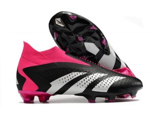Botas de Fútbol adidas Predator Accuracy + FG Negro Blanco Equipo Rosa