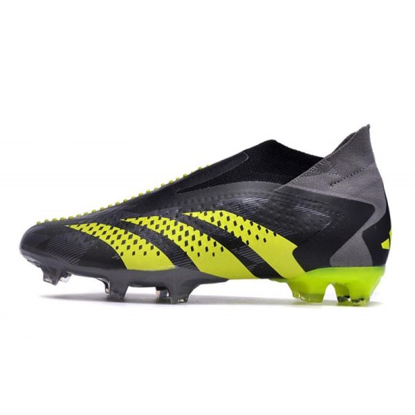 Botines adidas Predator Accuracy + FG Negro Verde
