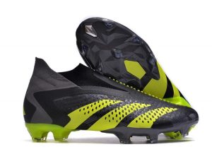 Botines adidas Predator Accuracy + FG Negro Verde
