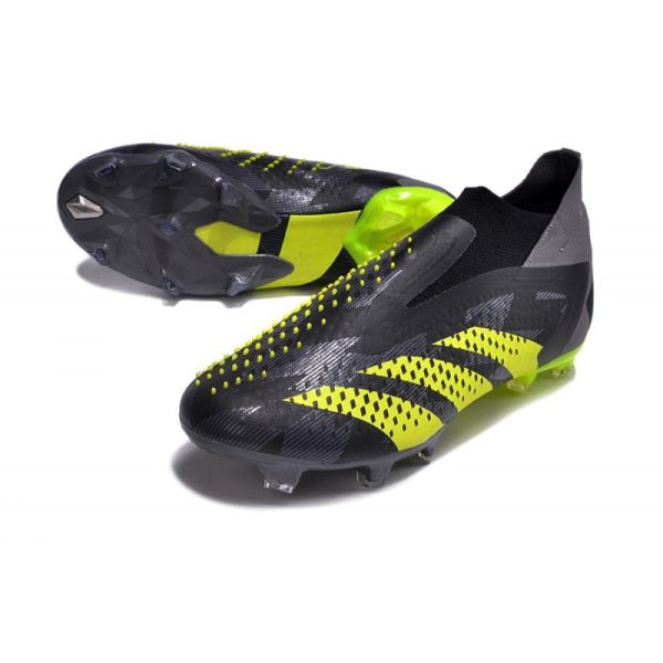 Botines adidas Predator Accuracy + FG Negro Verde