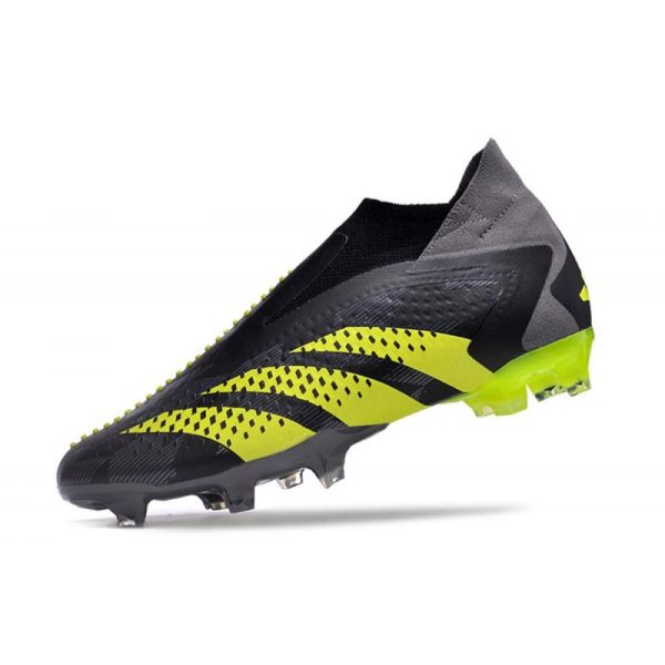 Botines adidas Predator Accuracy + FG Negro Verde