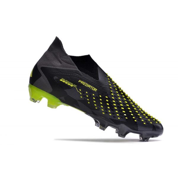 Botines adidas Predator Accuracy + FG Negro Verde