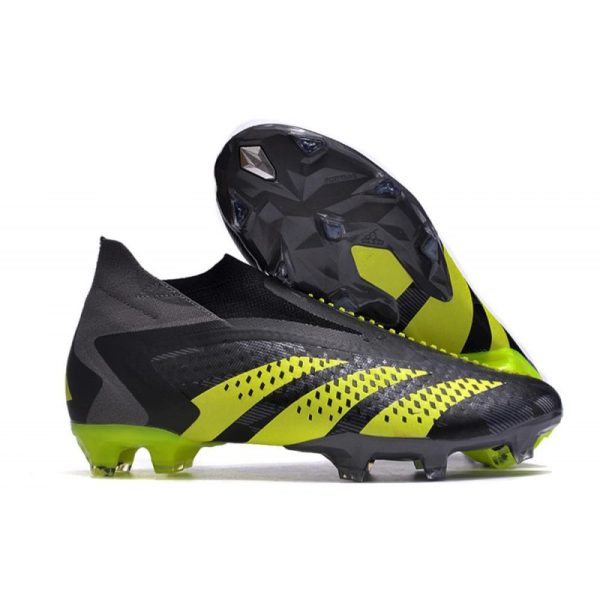 Botines adidas Predator Accuracy + FG Negro Verde