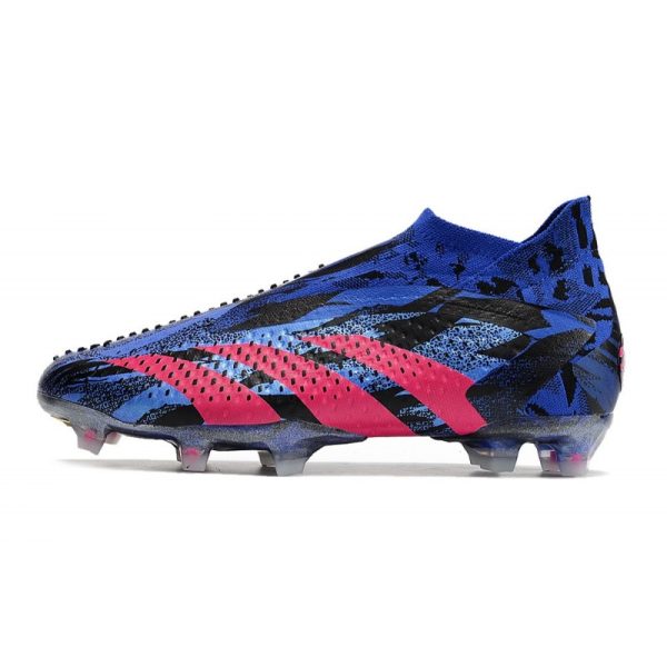 Botines adidas Predator Accuracy + FG Paul Pogba Azul Lúcido Equipo Rea Magenta Core Negro