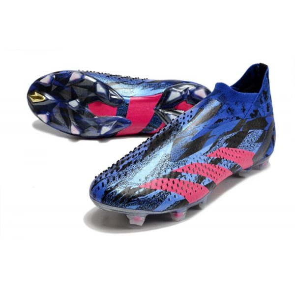 Botines adidas Predator Accuracy + FG Paul Pogba Azul Lúcido Equipo Rea Magenta Core Negro