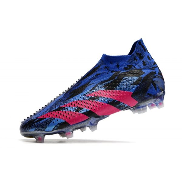 Botines adidas Predator Accuracy + FG Paul Pogba Azul Lúcido Equipo Rea Magenta Core Negro