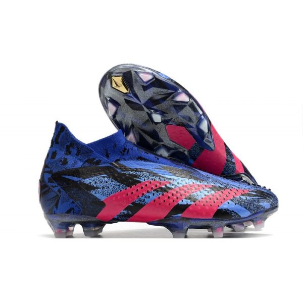 Botas de Fútbol adidas Predator Accuracy + FG Paul Pogba Azul Lúcido Equipo Rea Magenta